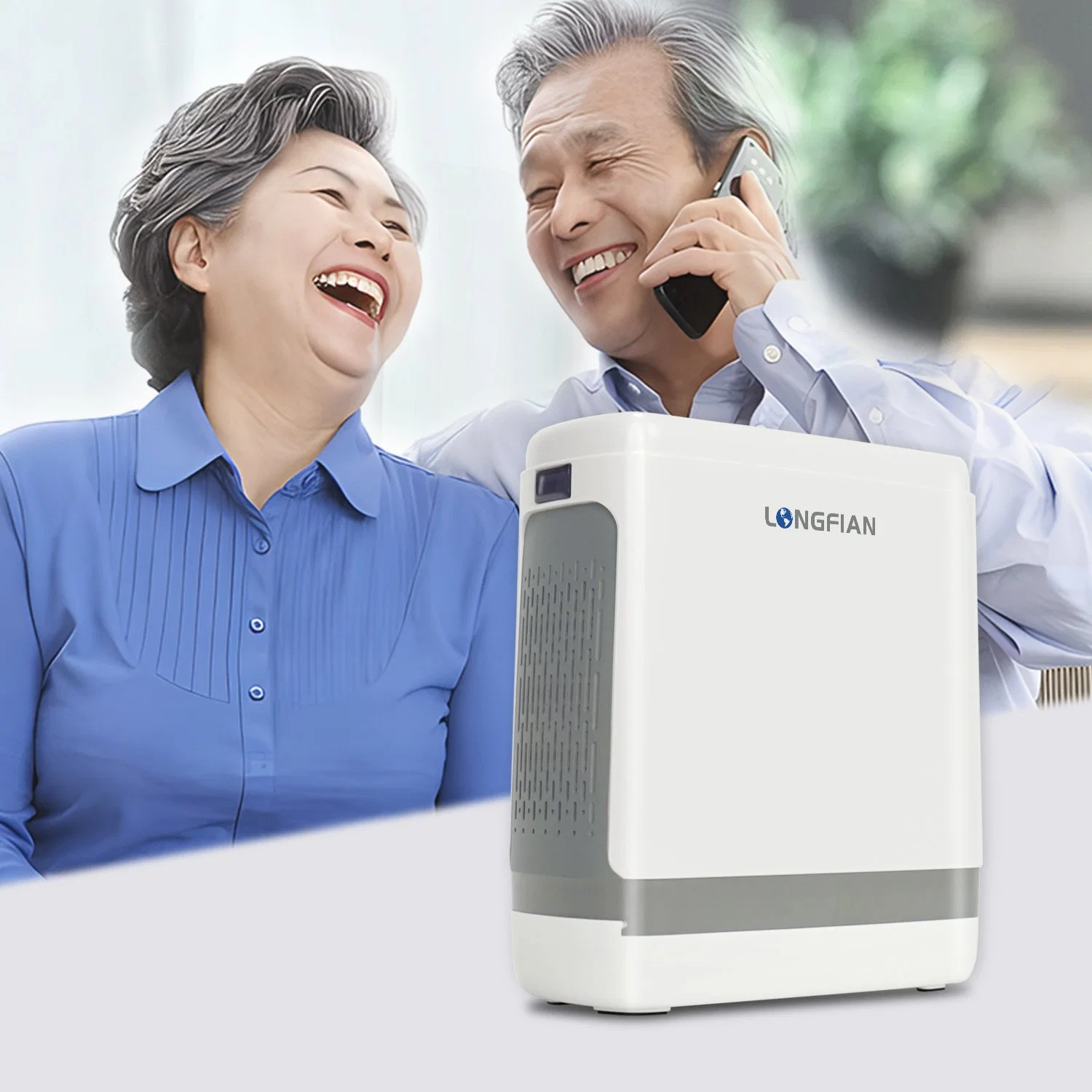 High Altitude Travel Relieving Hypoxia Portable Oxygen Concentrator With Battery