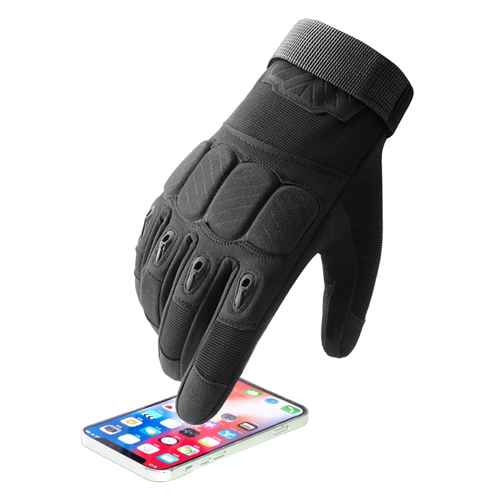 Guantes para motocicleta con pantalla táctil de alta calidad y piel Super Migration Guantes tácticos