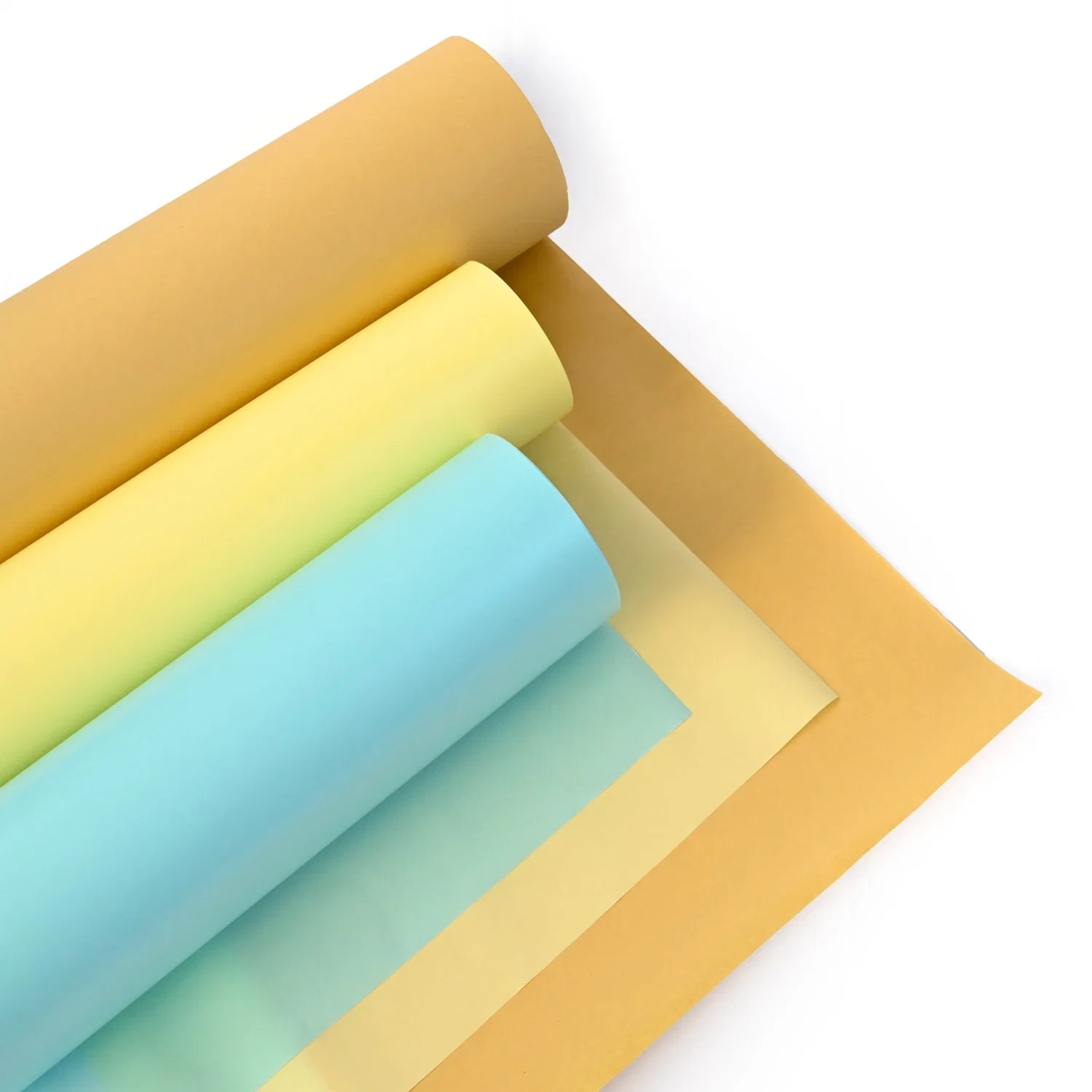 70g Light Yellow Double-Sided Release Paper Self-Adhesive Base Paper