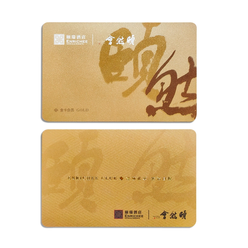 CR80 Standard-PVC-Druckkarten in Farbe VIP-Mitgliedschaft Geschäft Geschenkkarten