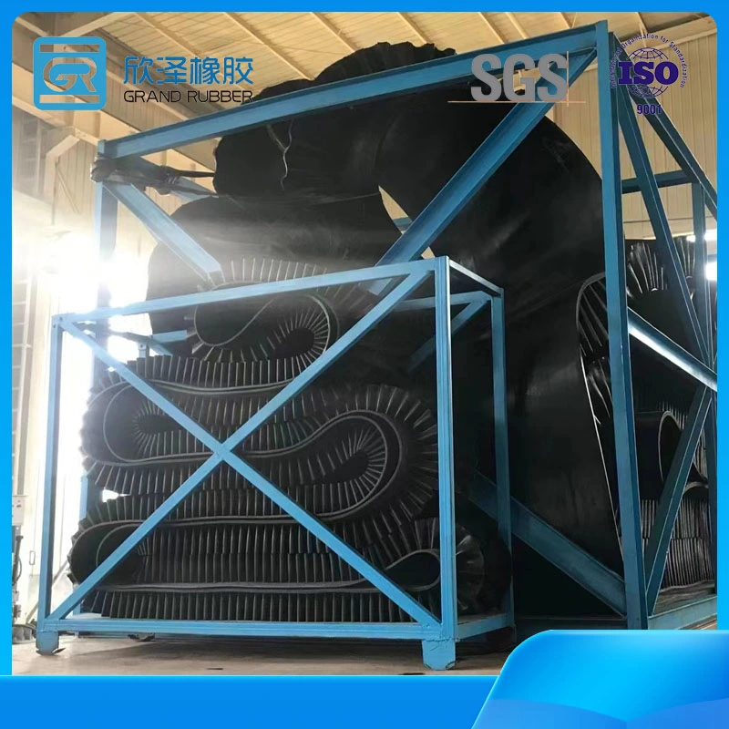 Hot Sale Ring Sidewall Conveyor Belt Corrugated Sidewall Conveyor Belt Ring Skirt Belt Corrugated Electronic Scale Belt