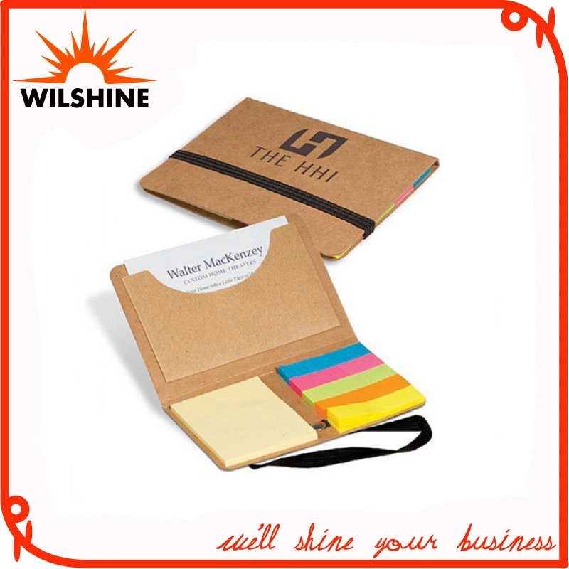 Kraft Paper Sticky Note with Name Card Holder for Promotion (SP0323)