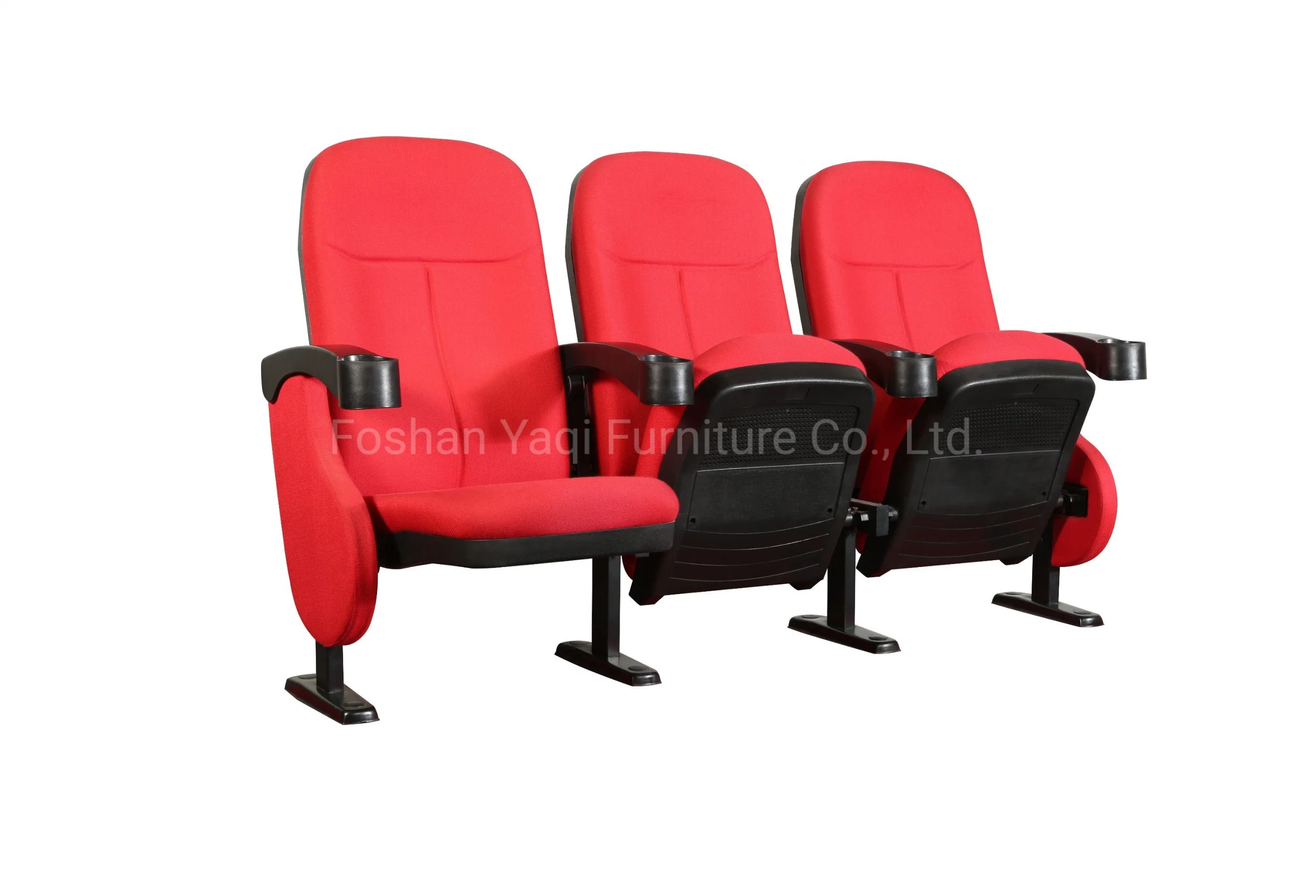 Cinema Casa Móveis Cadeira de Conferência em Metal Móveis de Teatro Cadeira Dobrável para Sala de Palestras Cadeiras de Igreja Assento Cadeira de Assentos de Auditório (YA-07C)
