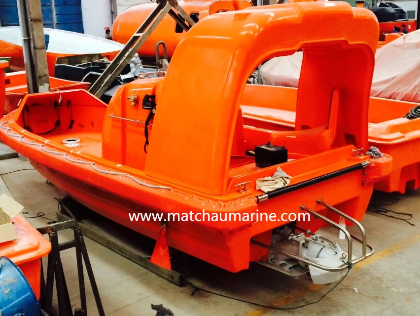 Marine FRP Brandgeschützt komplett umschlossen Free Fall Life Boat/Rescue Boot