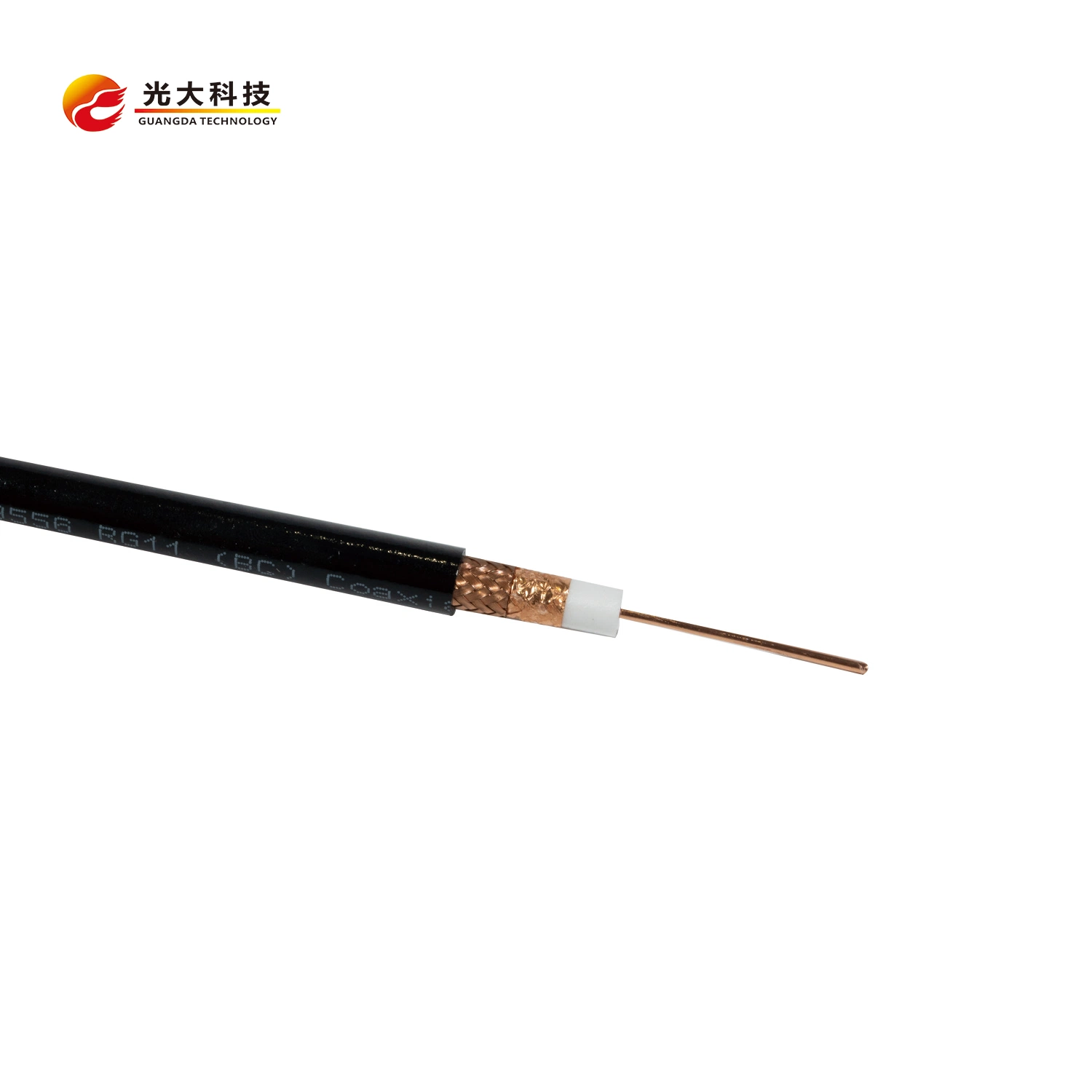 STP UTP FTP Transmission Line for Radio Frequency Signal Computer Network Sheild Communication RG6 Rg58 Rg59 Rg11 Customized Coaxial Cable