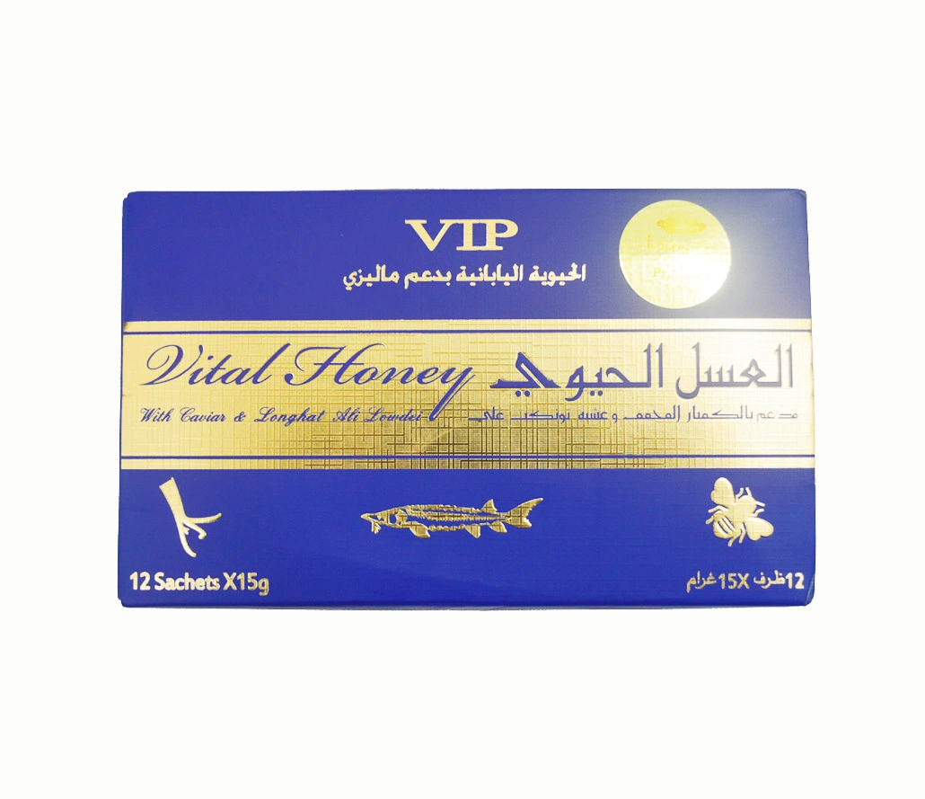 Dose VIP Vital Blue Honey pour hommes disponible en vrac