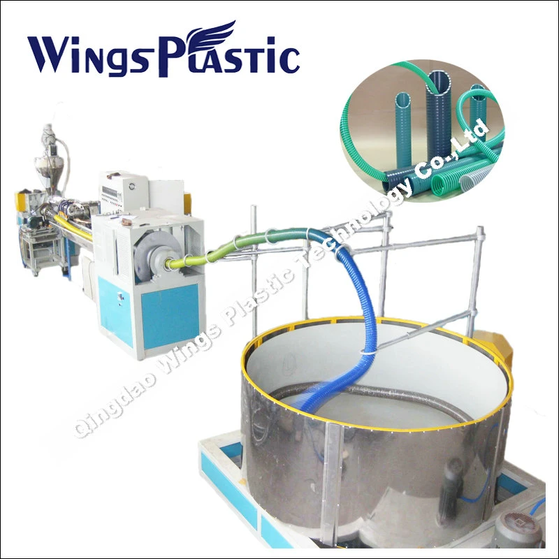 PVC Reinforced Suction Hose Extrusion Line / Making Machine / Production Line