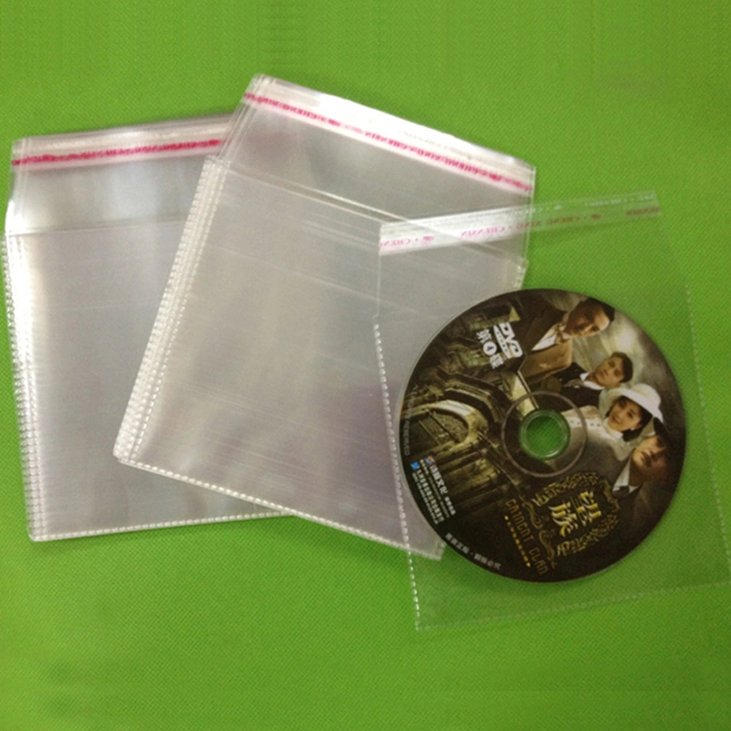 High quality/High cost performance  1CDS PP Sleeve Transparent Thickened Plastic Single Side CD Bag