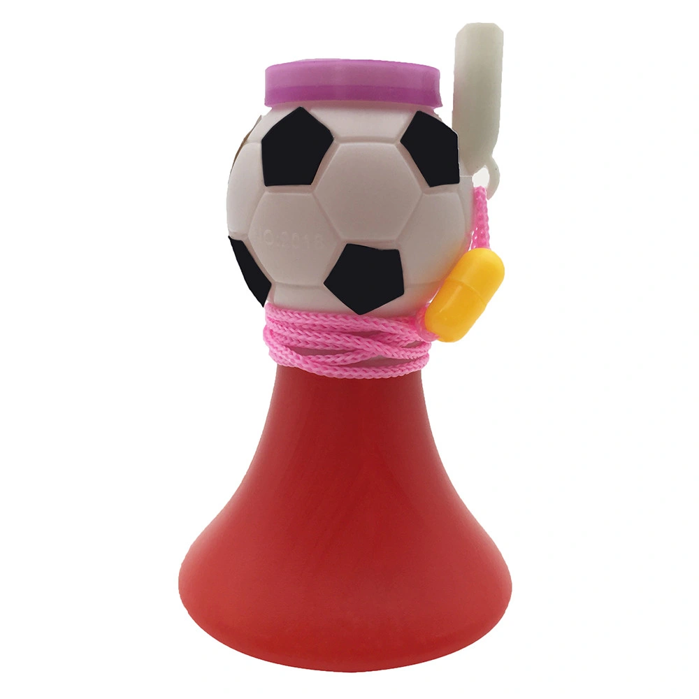 Pequenos brinquedos de torcida de futebol Apito Brinquedo de trombeta de plástico.