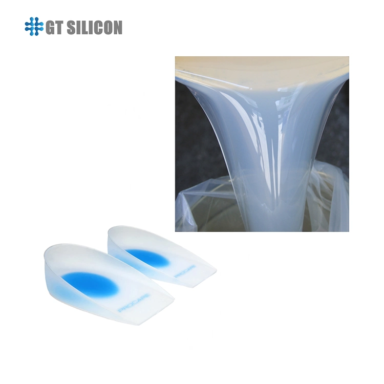 Top Quality Two Components Cheaper Price Soft Comfortable Platinum Cure Silicone Rubber for Insoles Making Medical Pad