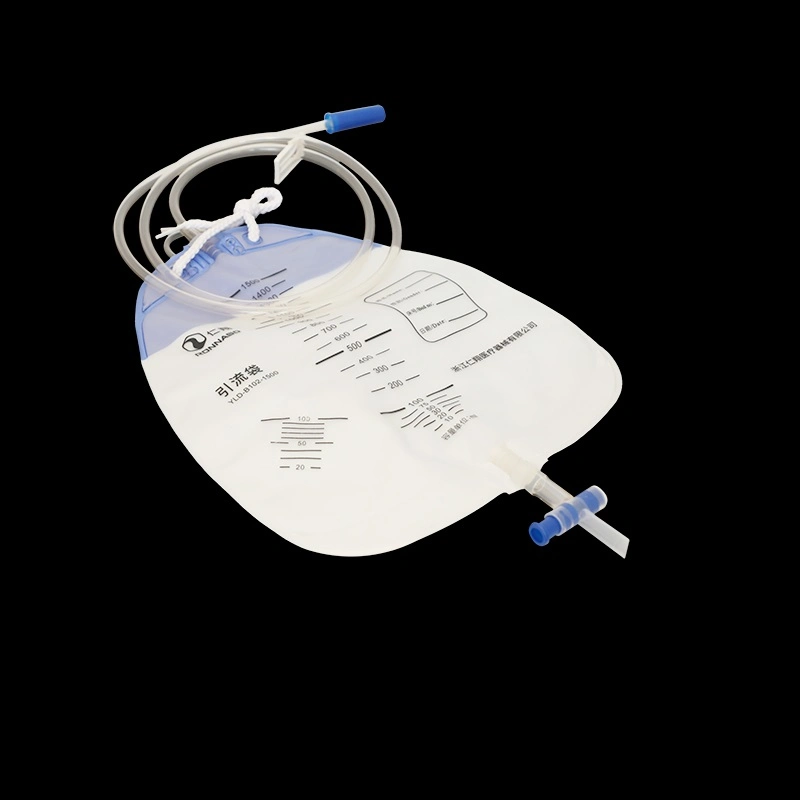 1500ml 2000ml Economic Disposable Luxury Sterile Urinary Drainage Bag Urine Collector Bag