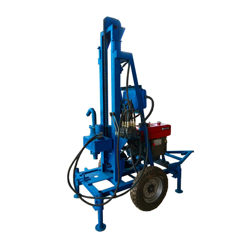 Yg Water Well 200m Drill Rig Gas Engine Water Borehole Drilling Machine