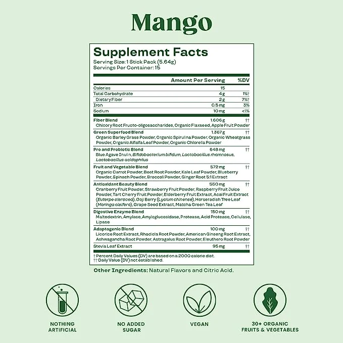 Los suplementos de la salud de atención en el estómago de polvo de los Probióticos beber