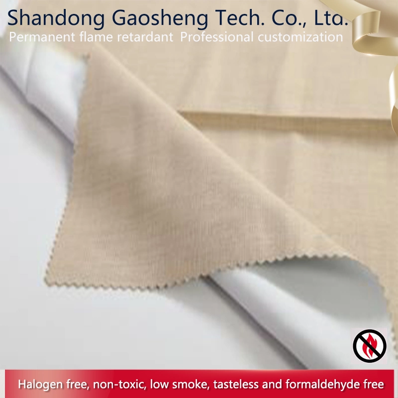 Promotional Various Durable Using Heavyweight Flame Retardant Fabric Curtain 100% Polyester