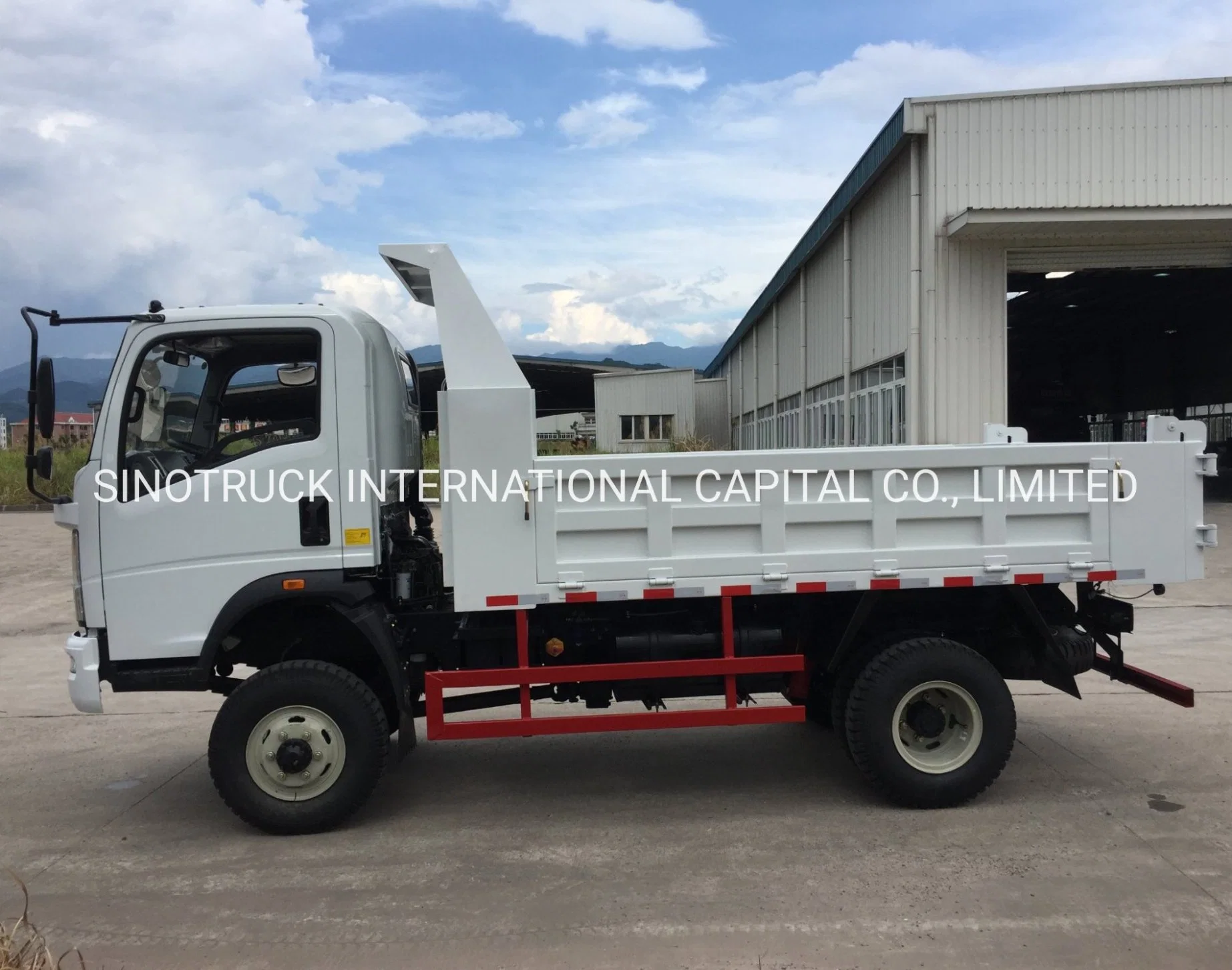 Chinese 5tons 8tons 4X2 4X4 Special Small Dump Truck for Sale