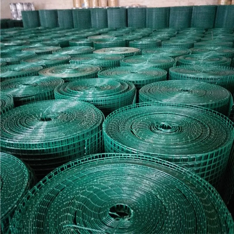 1/2" X 1/2" PVC Coated Welded Wire Mesh Roll Poultry Farm Fence Animal Cage Wire