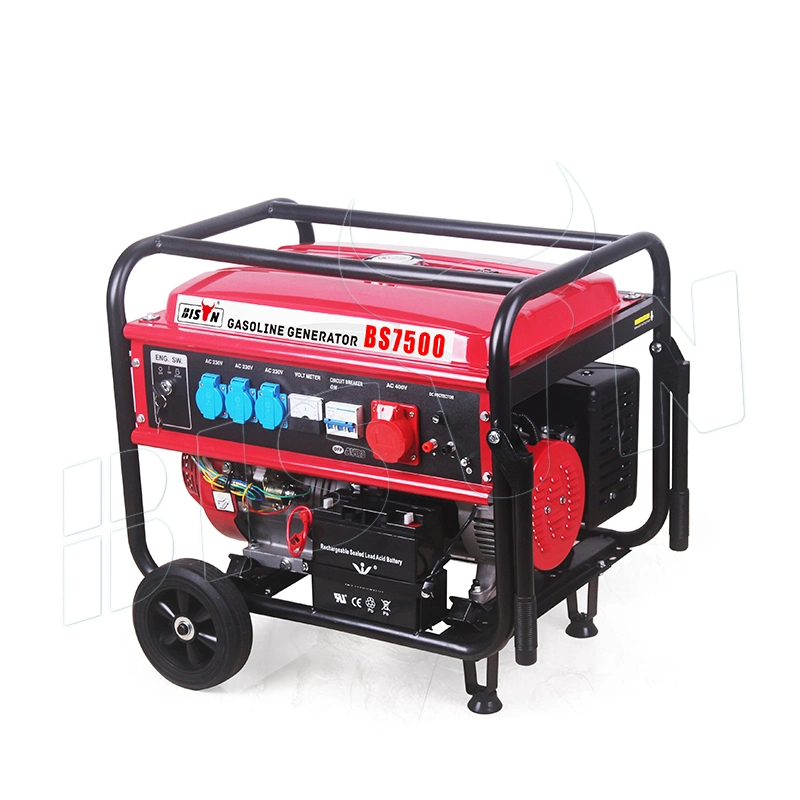 Bison Mini Generador Elctrico Gasolina De 6000W 6.0kw PARA 110V