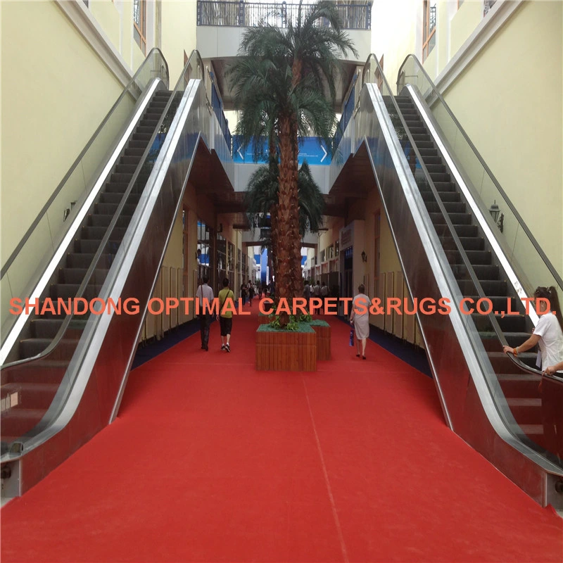 Needle Punched Air Exhibition Felt Carpet for Fair with PE Resist Film or Without Resist Film