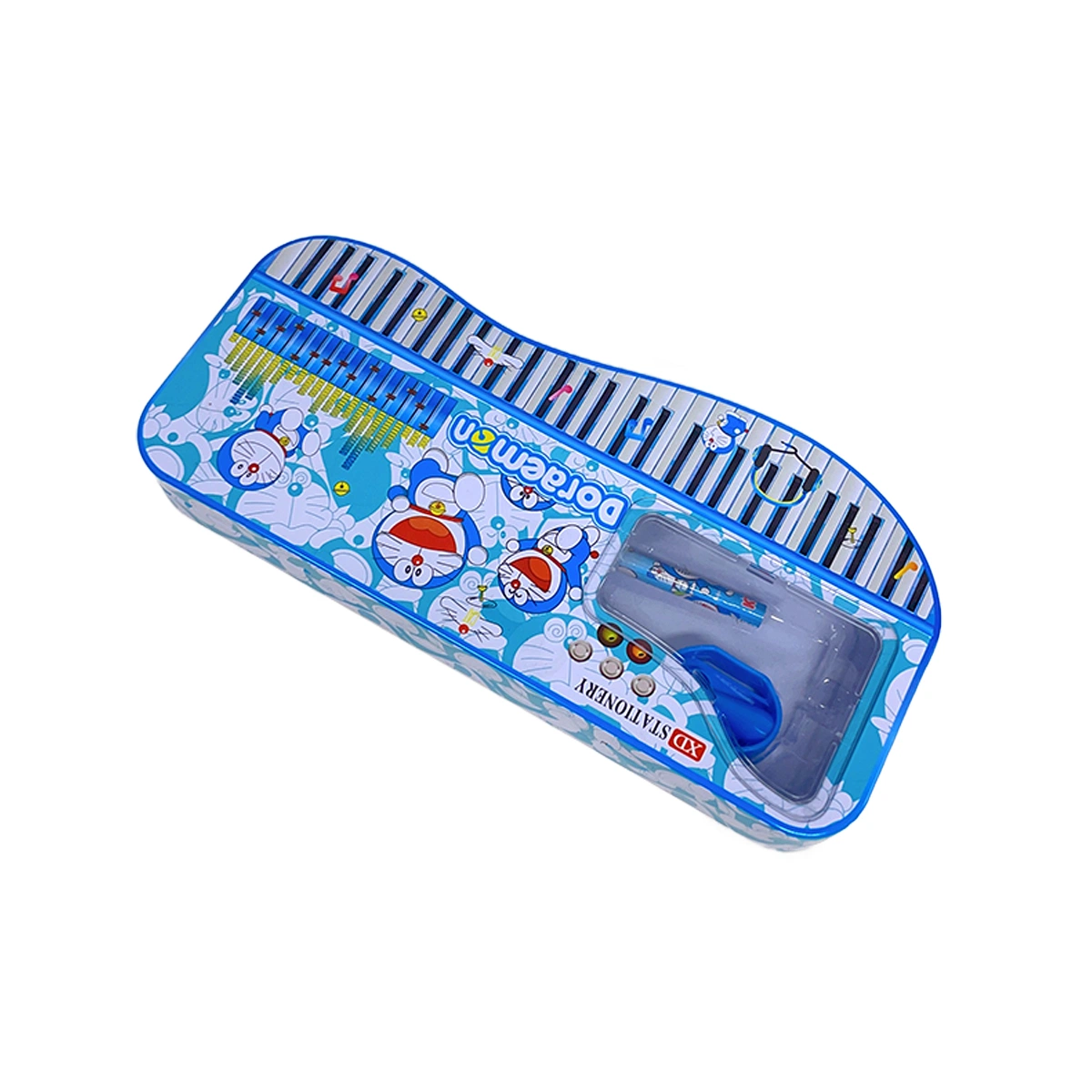 Piano Shape Pencil Case Children's Note Pencil Tin Box Packaging