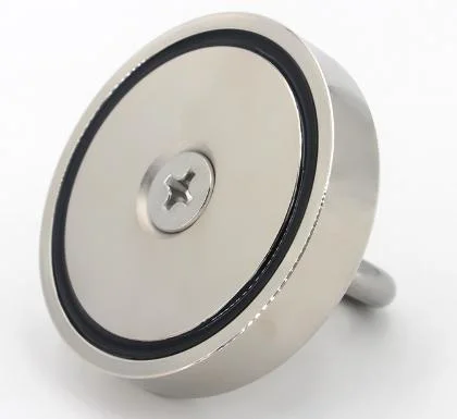 Round Neodymium Fishing Magnets Super Strong 255lbs Pulling Force