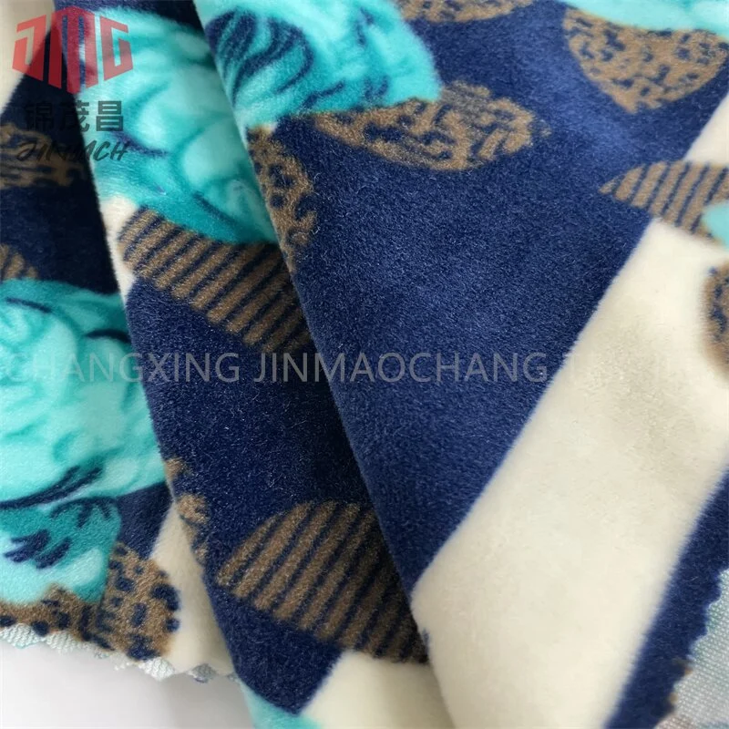 High quality/High cost performance  Knitting Fabric 95% Polyester 5% Spandex Stretch Super Soft Velvet Fabric for Cushion Pillow Blanket Home Textile