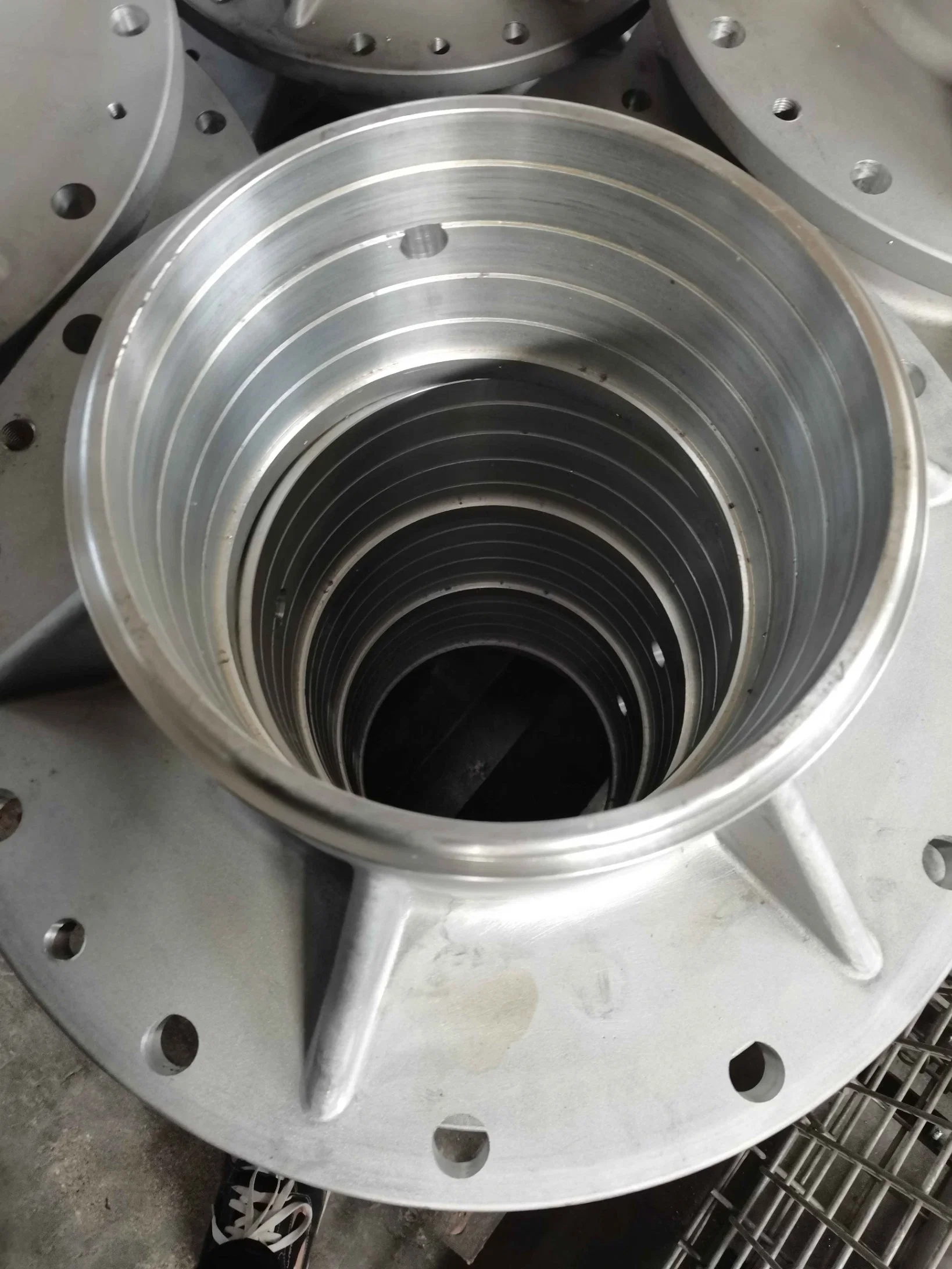 High Pressure Aluminum Zinc Gravity Die Casting with Anodized Powder Coating CNC Machining