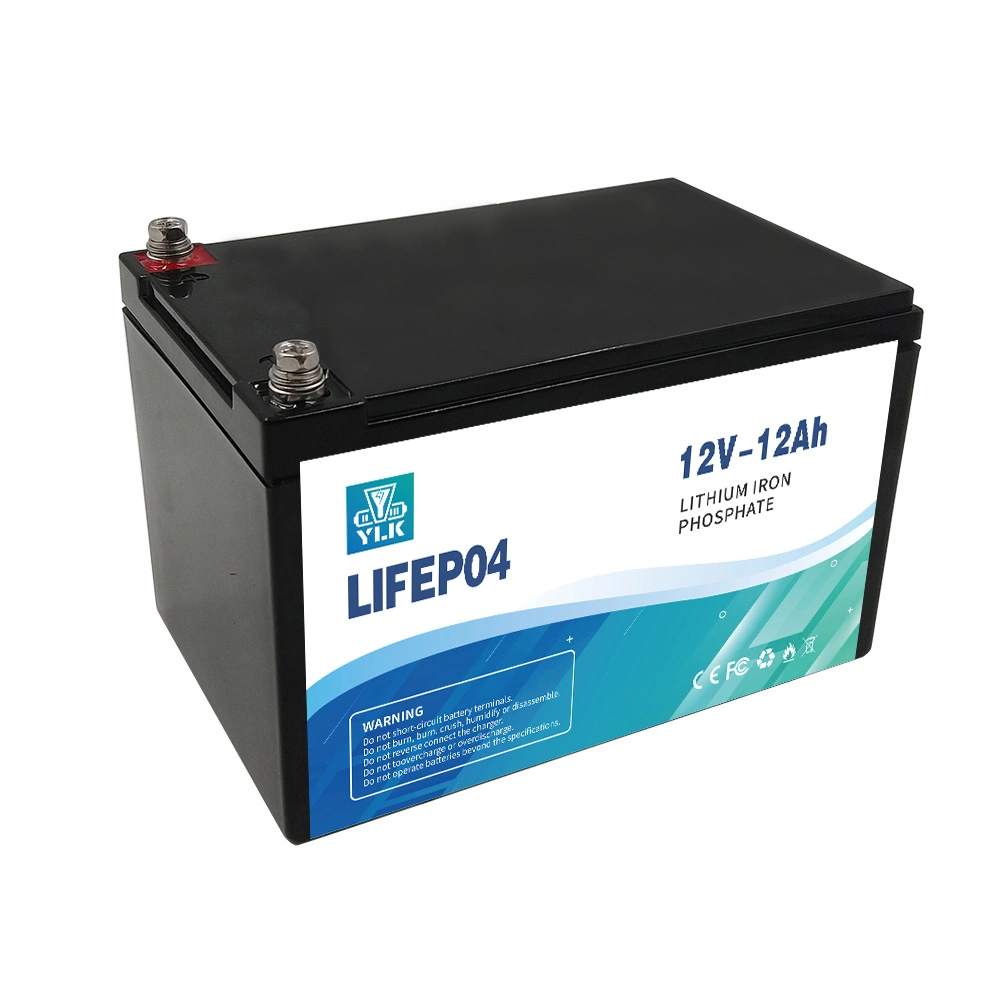 Bateria de lítio de ciclo profundo de 12 V, LiFePO4