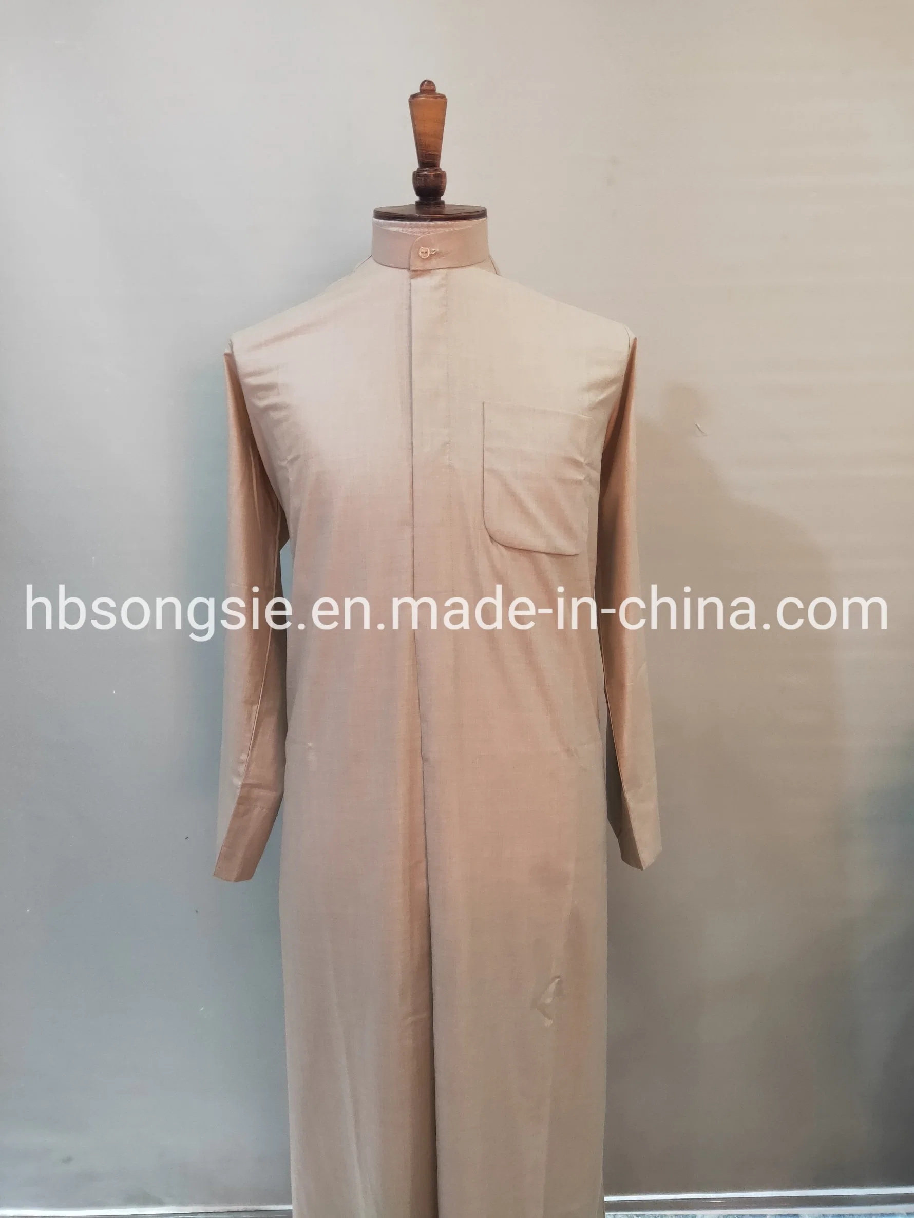 Wholesale/Supplier Price Men&prime; S Garment Islamic Thobe Muslim Abaya Designs Maxi Dresses