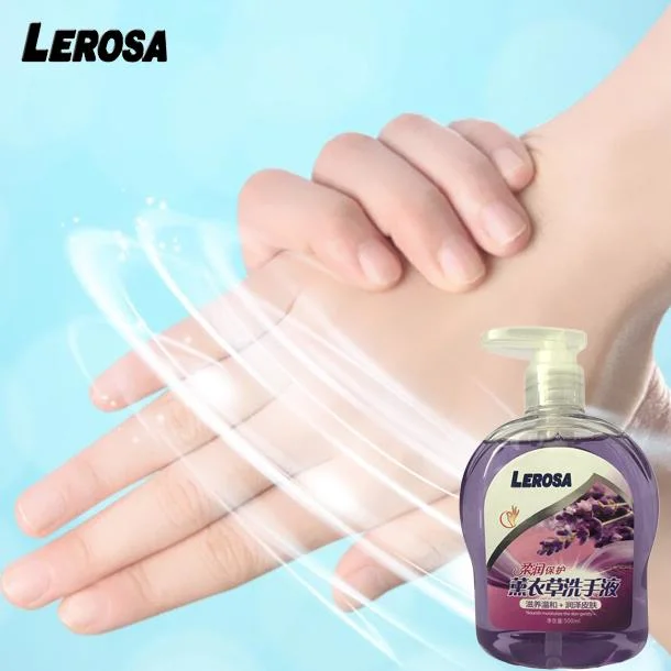 Manufacturer Wholesale/Suppliers Price Hot Sale Good Smell Waterless Lerosa Lavender Hand Sanitizer for Washing Hand