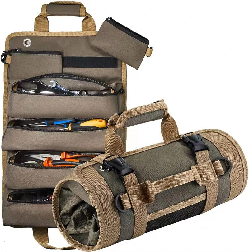 Customized Multi-Pockets Foldable Large Capacity Hardware Organizer Tool Bag