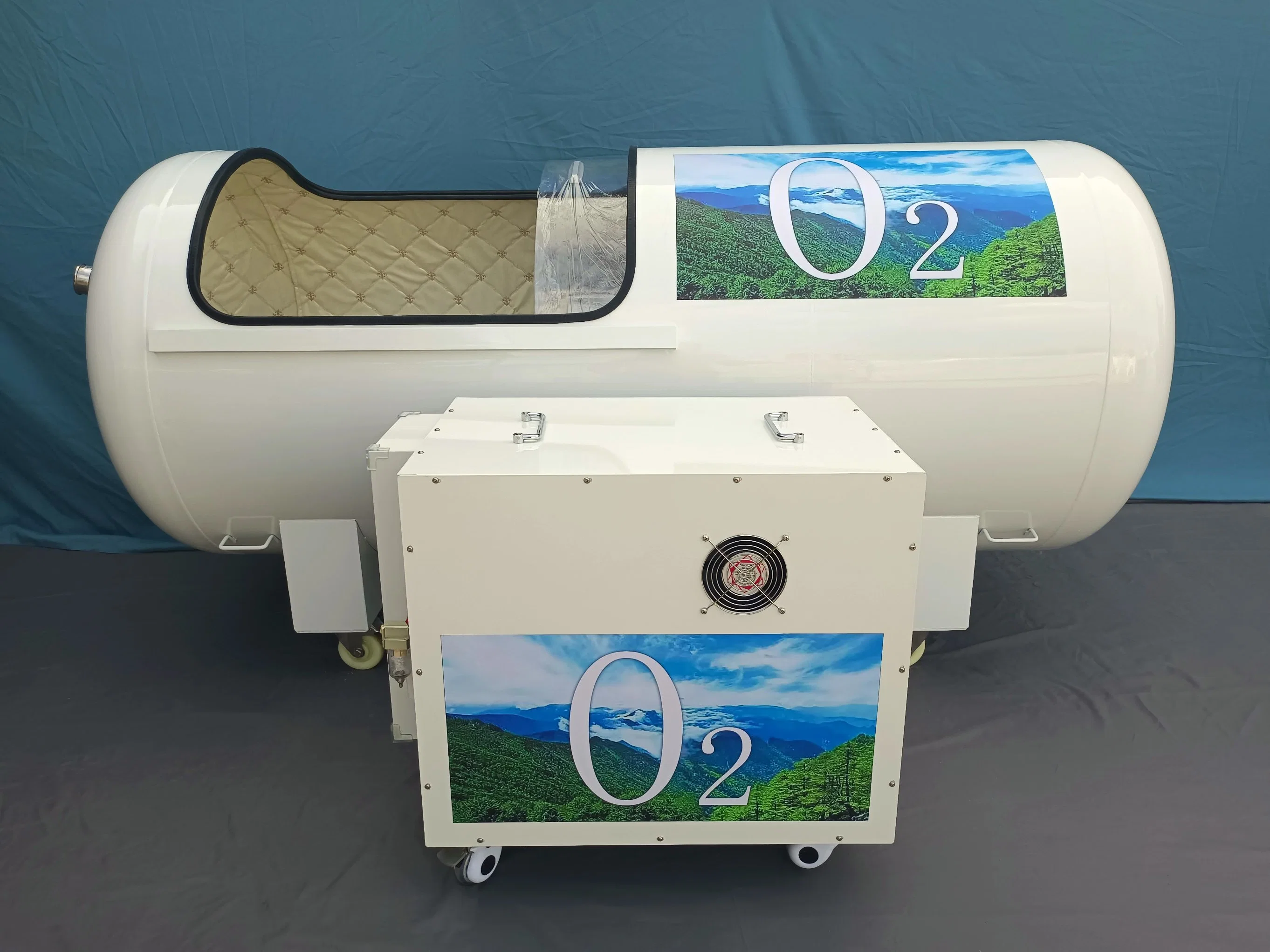 Жесткий тип 1.5ATA Hbot Hyperbaric кислородного терапии камеры