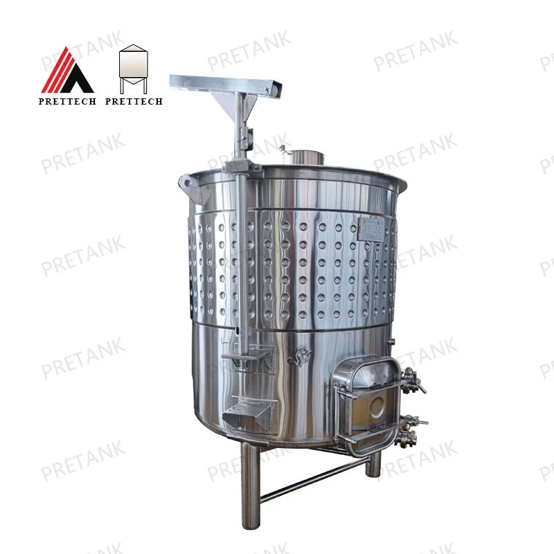 600L 1000L 1500L Stainless Steel Fermenter Floating Roof Tank Equipment Variable Capacity Tank for Beverage Processing