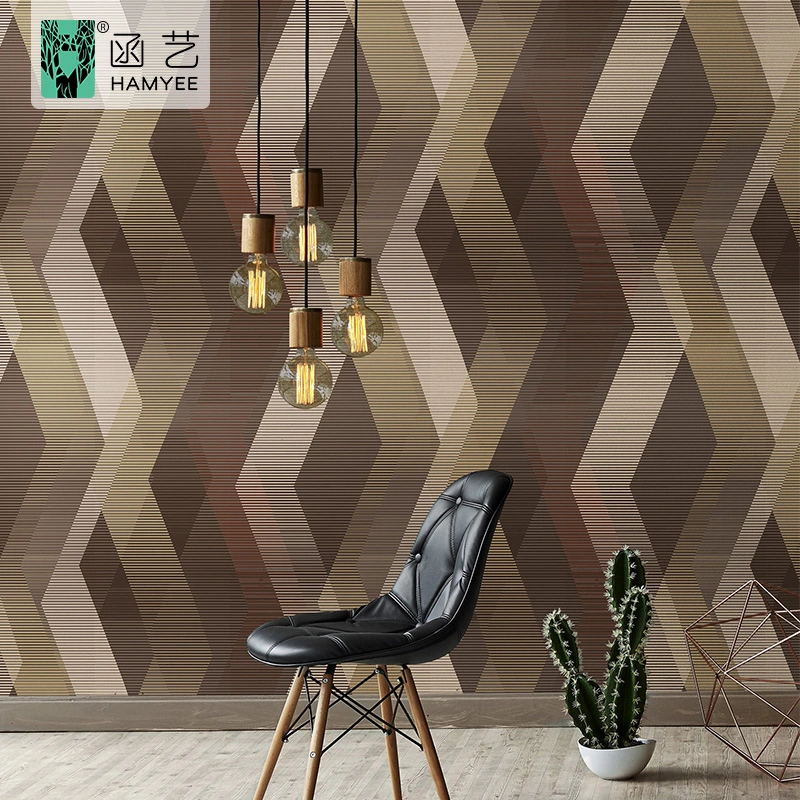 Hot Sale 3D PVC Home Wall Paper Non-Woven Wallpaper Decoration