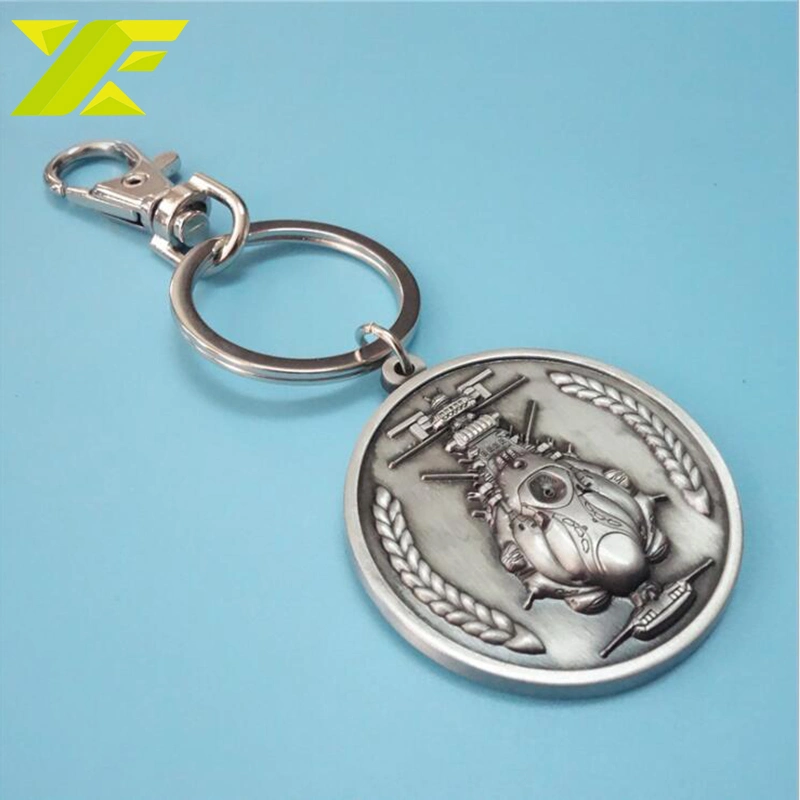 Customized Fashion Promotional 2D 3D Marvel Souvenir Metal Keychains Zinc Alloy Aircraft Model Decoration Key Ring Holder for Advertising