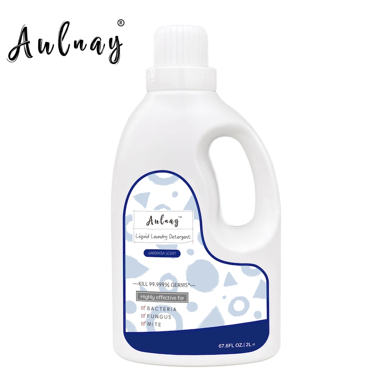 Wholesale Chemical Formula Household Cleaning Antibacterial Laundry Liquid Detergent with 2L