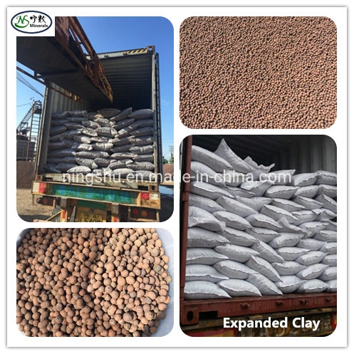 1-4mm, 4-8mm Lightweight Expanded Clay Aggregate for Lightweight Concrete