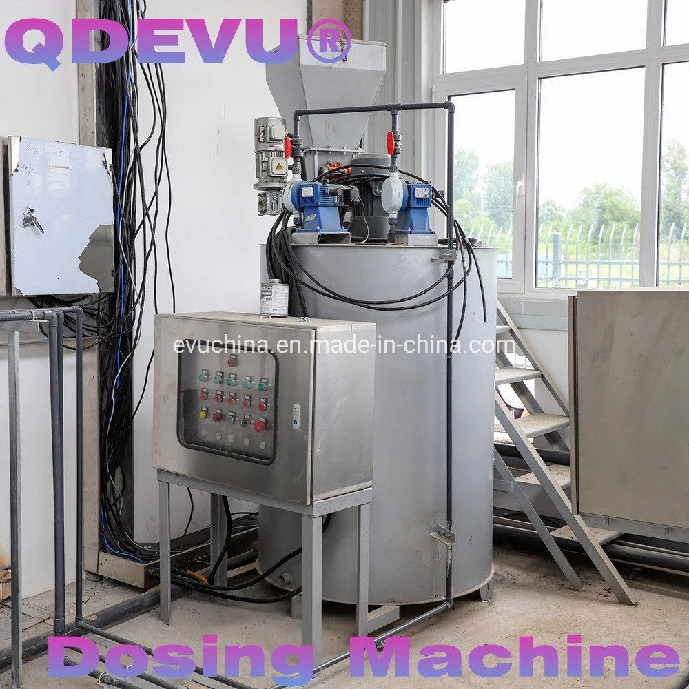 Automatic Acticarbon Dosing Machine Polymer Powder Preparation Dosing Equipment Dosge Feeding Device for Wastewater Treatment