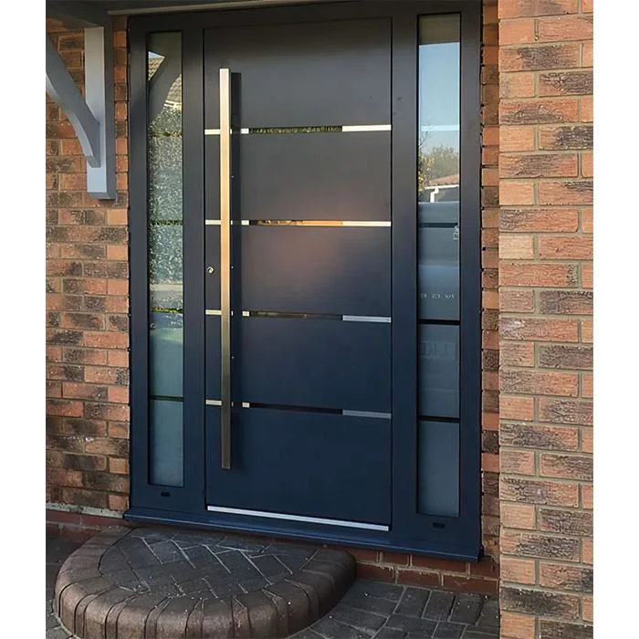 Exterior Entrance Front Main Gate Steel Security Doors Modern Residential