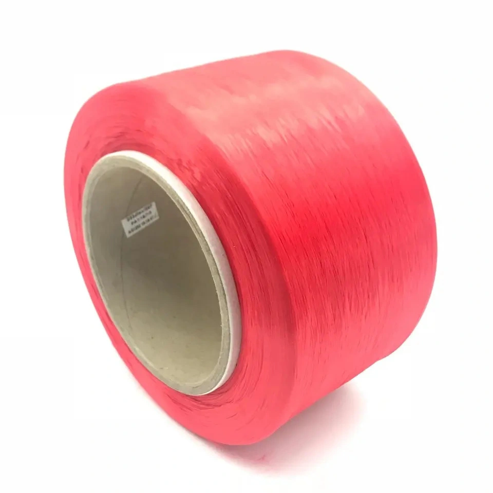 Fabrik Direktverkauf Nähfaden Roh Polyester (50D-300D; 300TPM-1800TPM) Composite Elastic Twist FDY Polyester Filament Garn