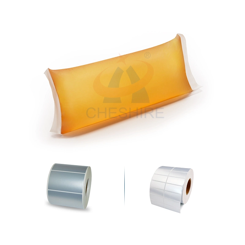 Biodegradable Glassine Release Liner Paper Self Adhesive Label Sticker Roll Reel Hotmelt Adhesive Glue