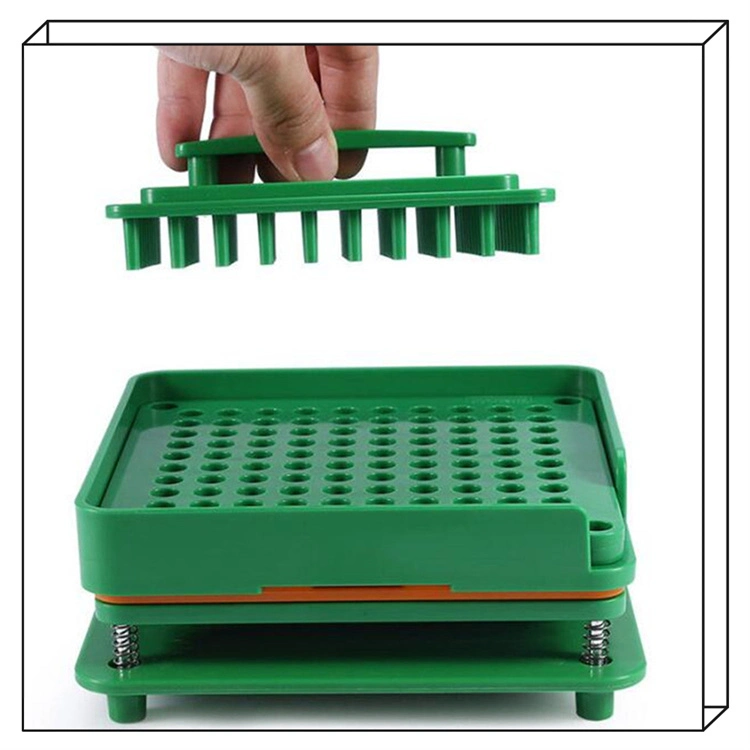 100 Holes Manual #2 Capsule Manual Filling Machine Encapsulator Capsule Filling Board Hole Capsule Shell Filler