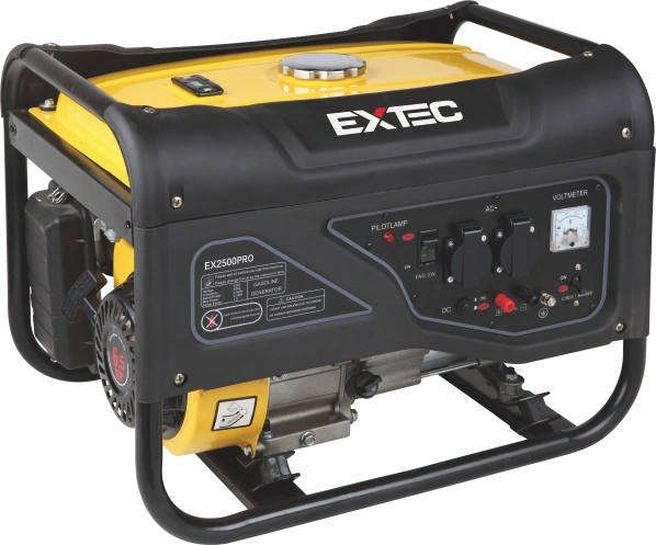 Extec Ex8000 6kw-7.2kw Ex420 420cc 15HP 2-Pole Air-Cooled Gasoline Generator for Emergency