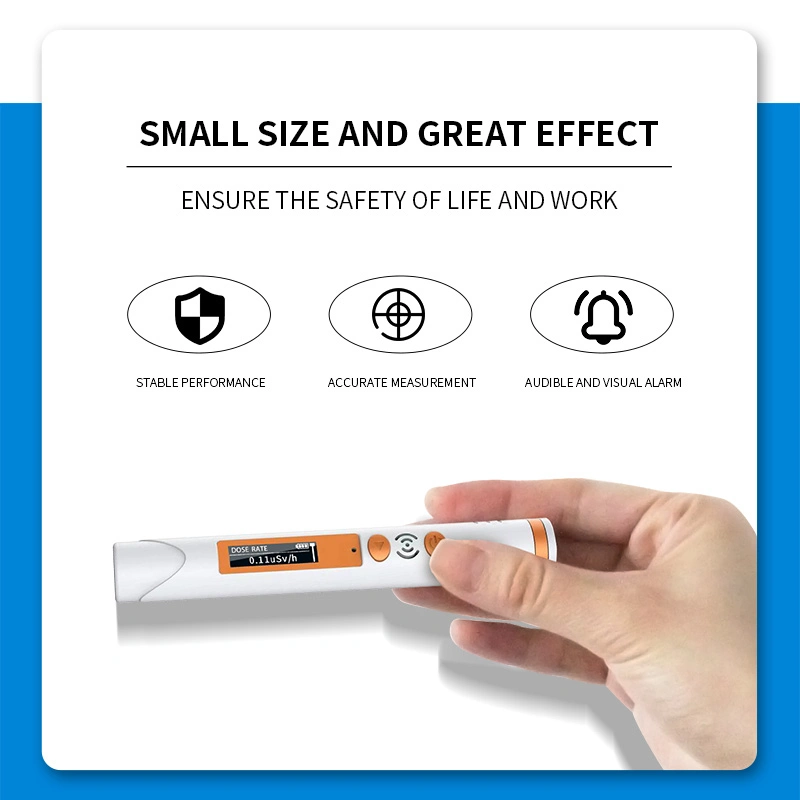 Smart Sensor Handheld Radiation Dosimeter Tester User Can Switch Multiple Radiation Dose Rate Units