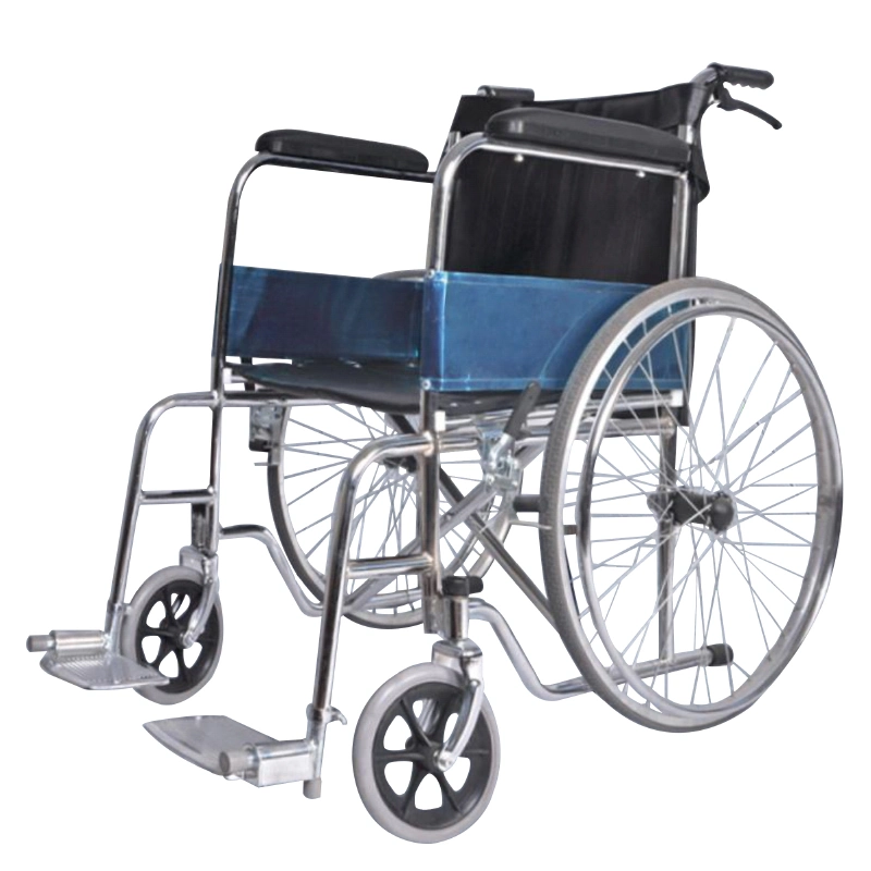 Medizinische Produkte Kleinrad Medical Mobile Faltbarer Stahl Manuell Rollstuhl Preis