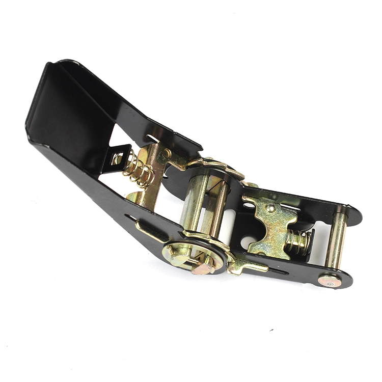 Cargo Control 50mm 2000kg Cargo Lashing Belt Iron Handle Ratchet Buckle 2inch 4400lb Ratchet Tie Down Straps Ratchet Buckle