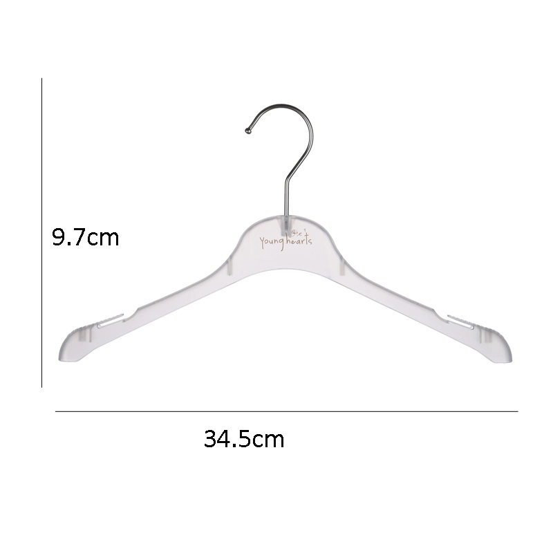 Non Slip Sport Brand Plastic Kids Hanger Custom