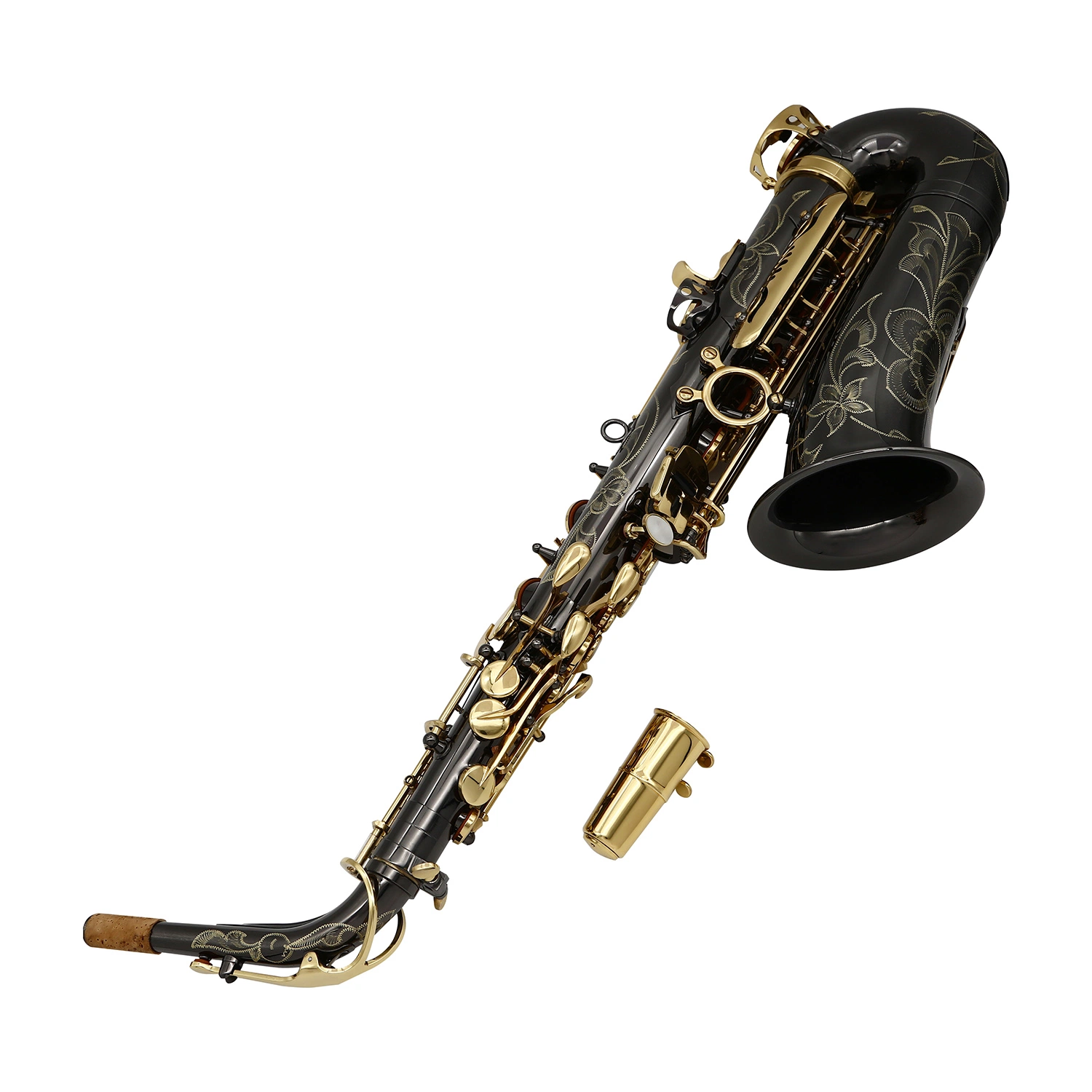 Good Alto Saxophone Black Nickel Cheap for Student