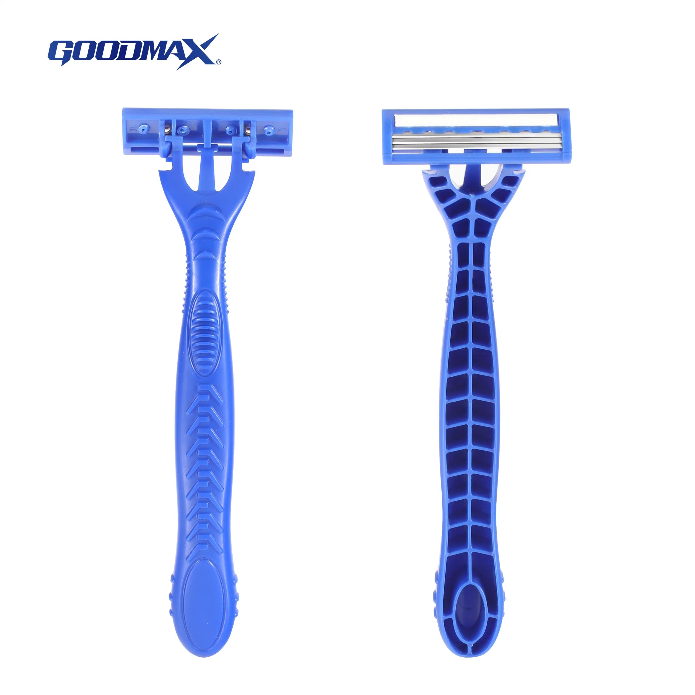 Three Blade Swivel Head Disposable Shaving Razor Hotel Amenities