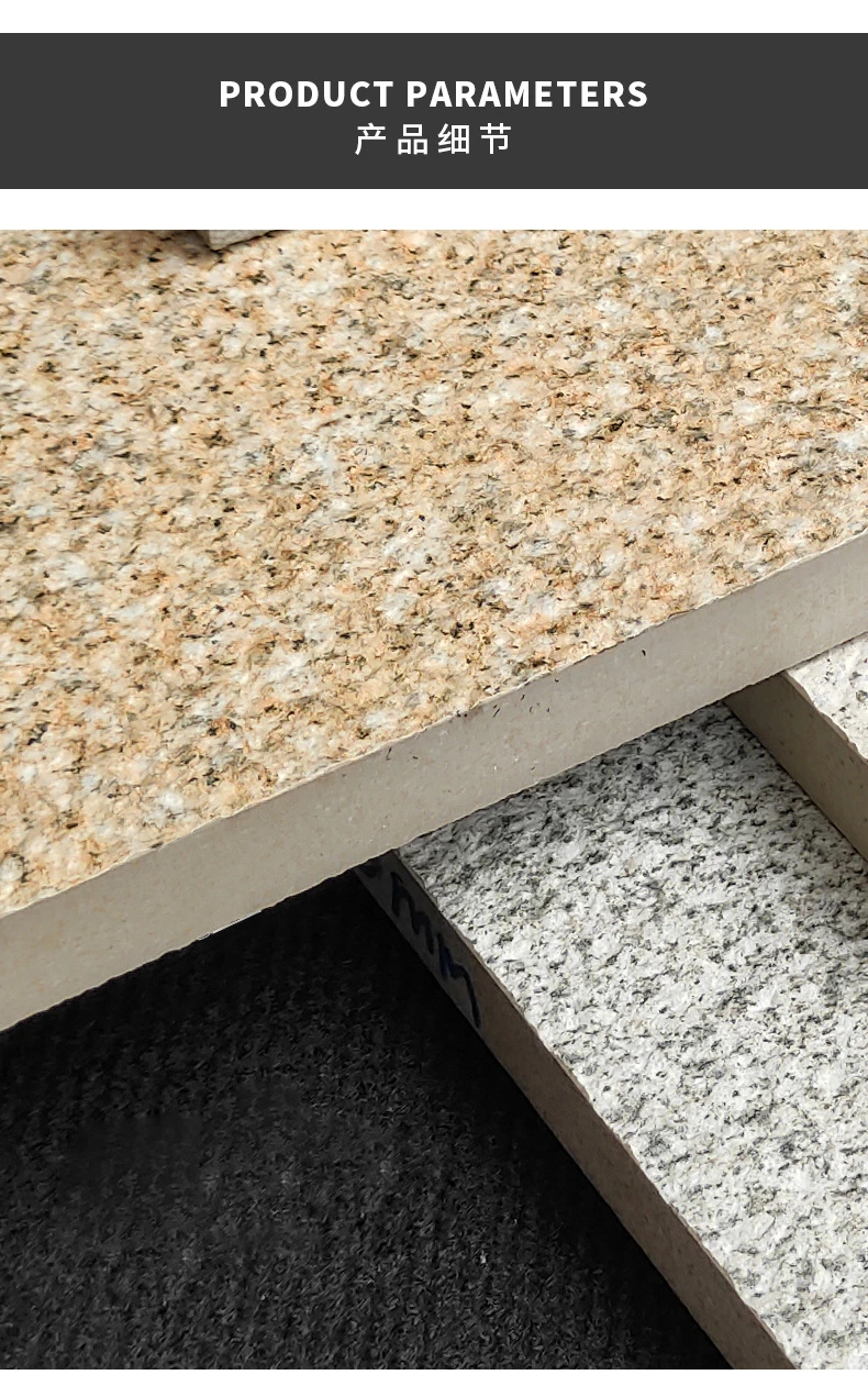 Outdoor Pavers Brick Stone Wall Cladding Matte Tile / Ceramic Floor Granite Porcelain Full Body 200X600mm Ls262