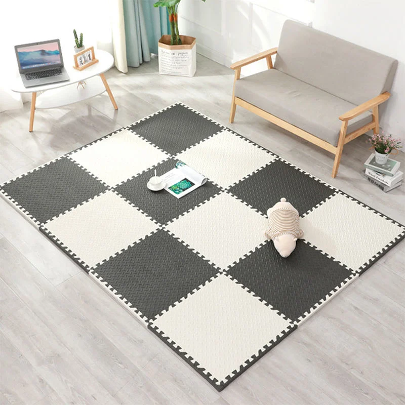 Tapis de jeu EVA pour bébé dans la chambre d'enfant, puzzle de sol pour ramper, 60X60cm, tapis en mousse.